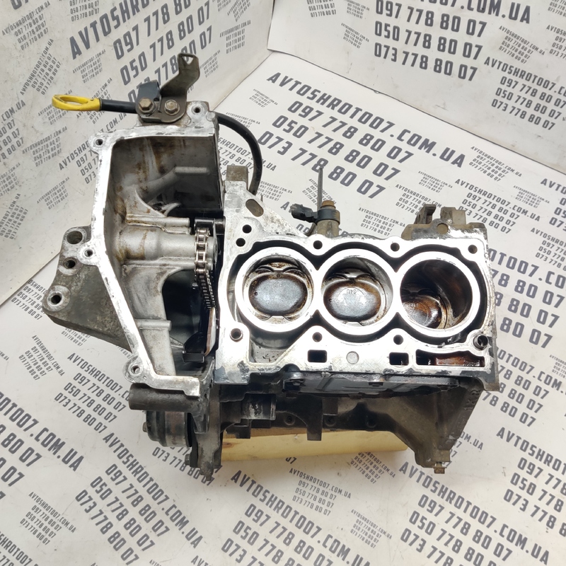 Блок двигуна Citroen C1 (05-14) 1.0 Бенз OEM 1KR-FE