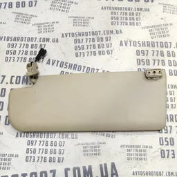 Сонцезахисник VW Bora (98-05) 1.9 TDI правий OEM 6x0857552b