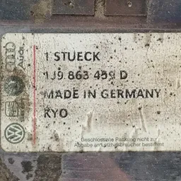 Накладка салону VW Bora 98-05 1.9 TDI задня OEM 1J9863459DV фото 4