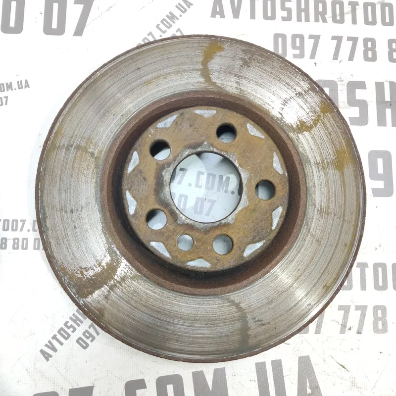 Гальмівний диск Peugeot 807 (02-14) 2.2 HDI передній