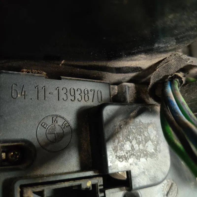 Блок управління пічки BMW 316i E36 (90-00) OEM 64111393870