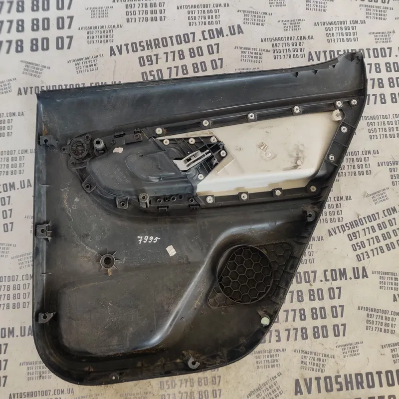 Карта дверей Skoda Fabia 2 (07-14) задня ліва OEM 5j6867211
