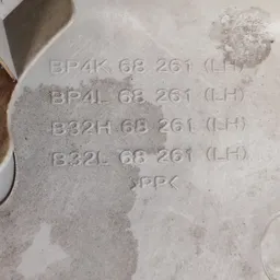 Дверна накладка Mazda 3 BK (03-09) задня ліва OEM bp4k68261 фото 3