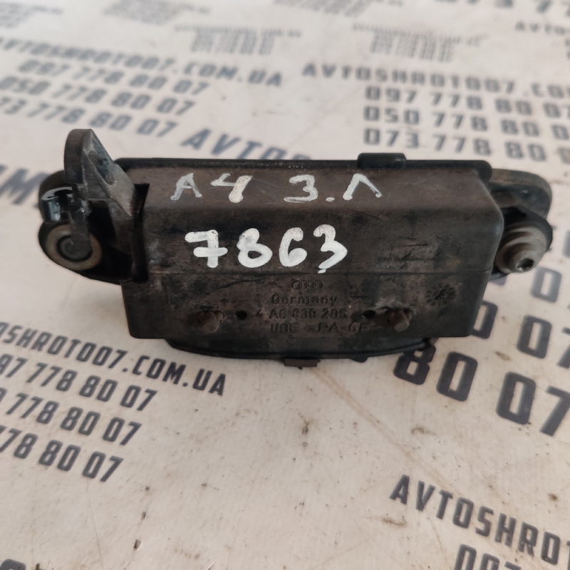 Ручка зовнішня Audi A4 B5 (94-01) задня ліва OEM 4a0839205 фото 2