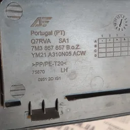 Накладка салону Volkswagen Sharan 1A (95-10) OEM 7M3867657 фото 3