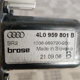 Мотор склопідіймача Audi Q7 4L 06-15 перед. лів. 4L0959801B фото 3