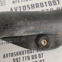 Патрубок інтеркулера VW Sharan 1A правий верхній 7m0145958d фото 5