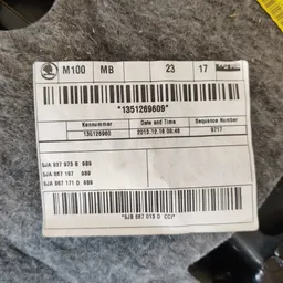 Карта дверей передня ліва Skoda Rapid 12-19 OEM 5jb867011a фото 4