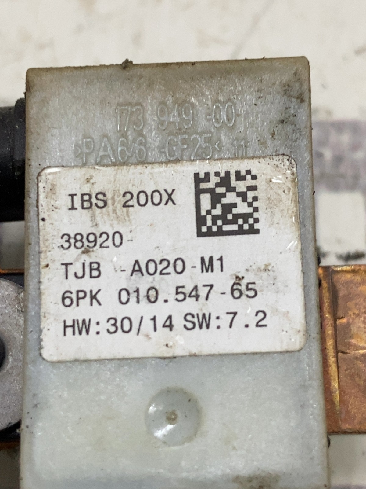 Клемма акумулятора Ford Escape 3 OE 17394900