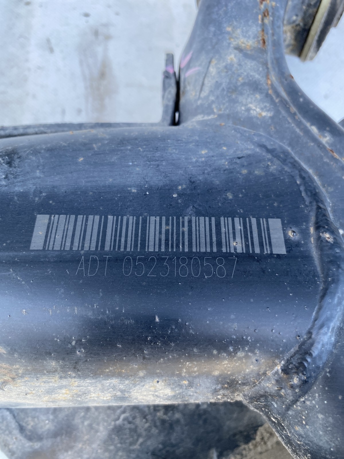 Балка підвіски задня Hyundai Elantra 6 55163F3001