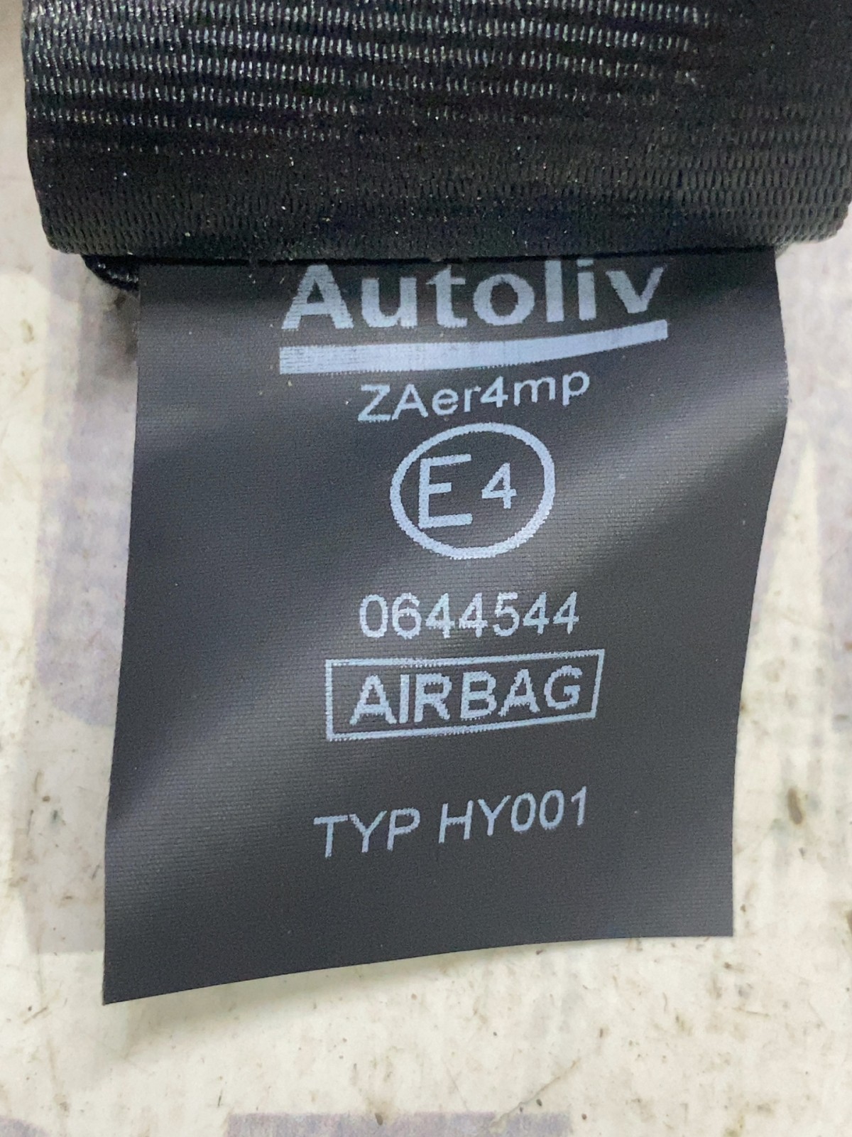 Ремінь безпеки передній правий Hyundai Tucson TL 635291200B