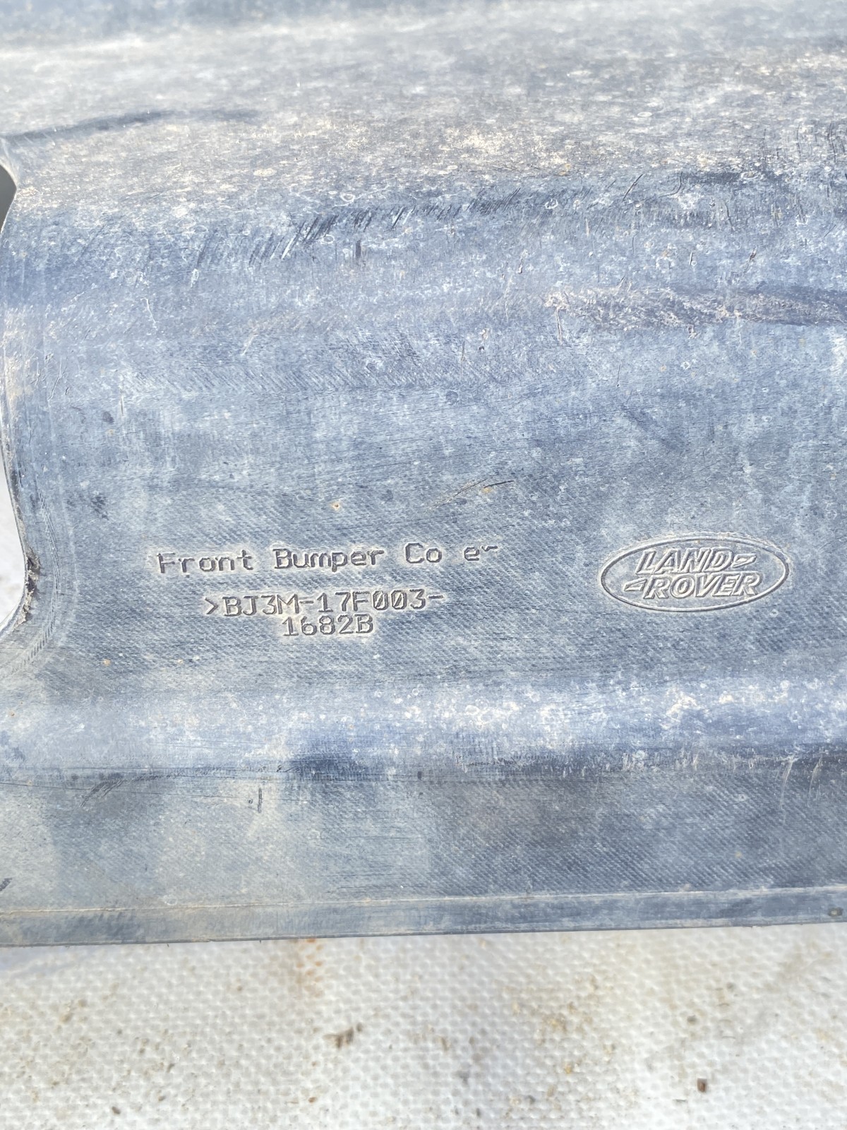 Бампер передній Range Rover Evoque 1 (11-18) BJ3M17F003