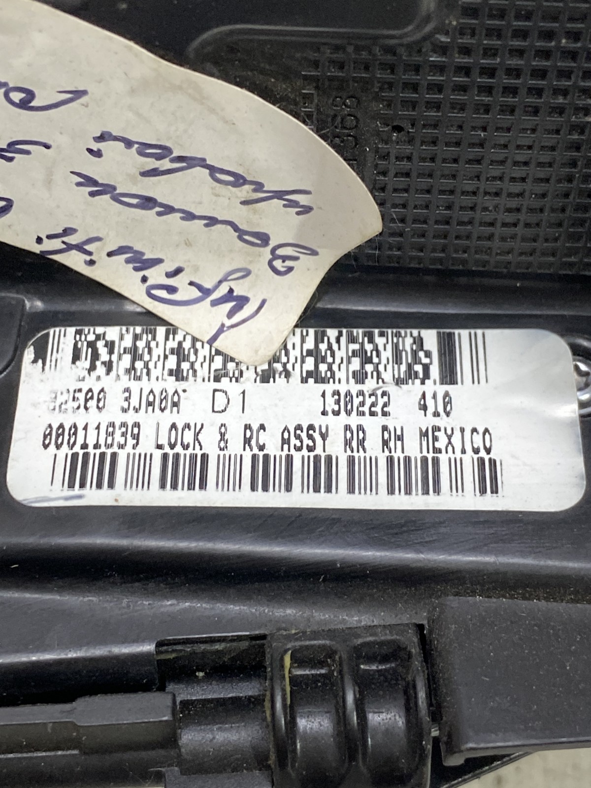 Замок дверей Infiniti QX60 OE 825003JA0A