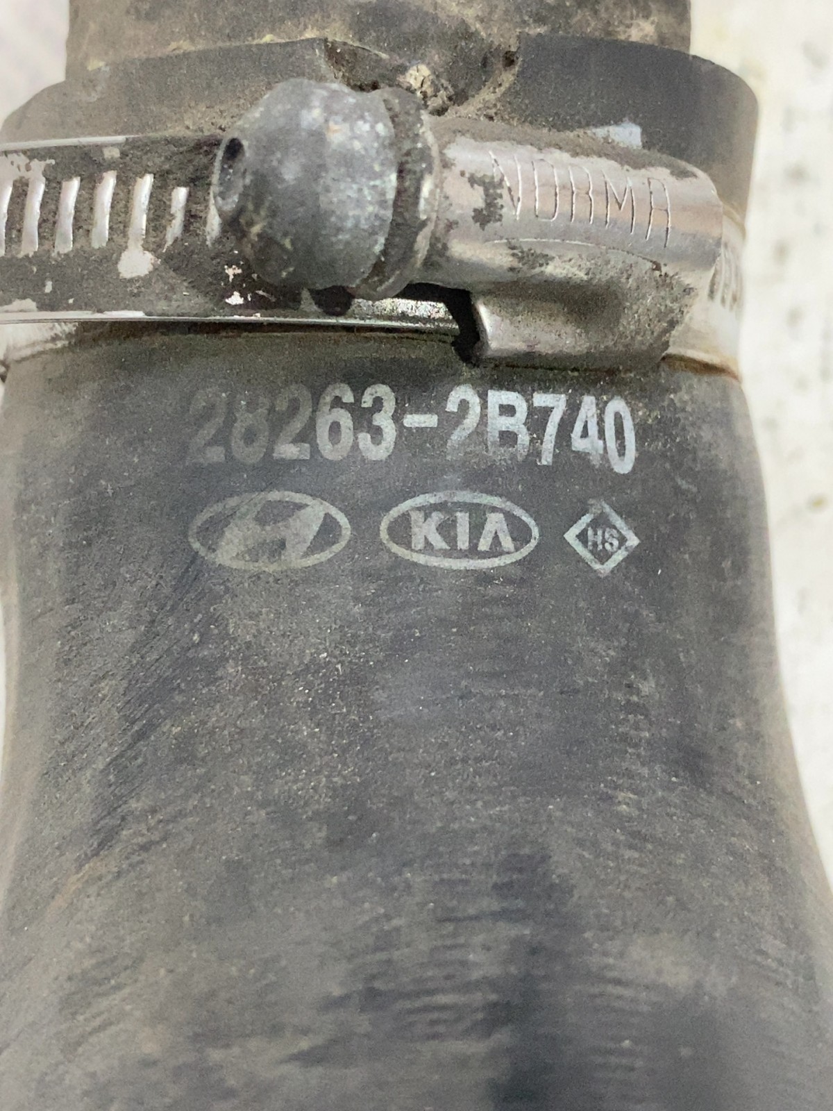Патрубок інтеркулера Hyundai Tucson 3 (15-20) 282632B740