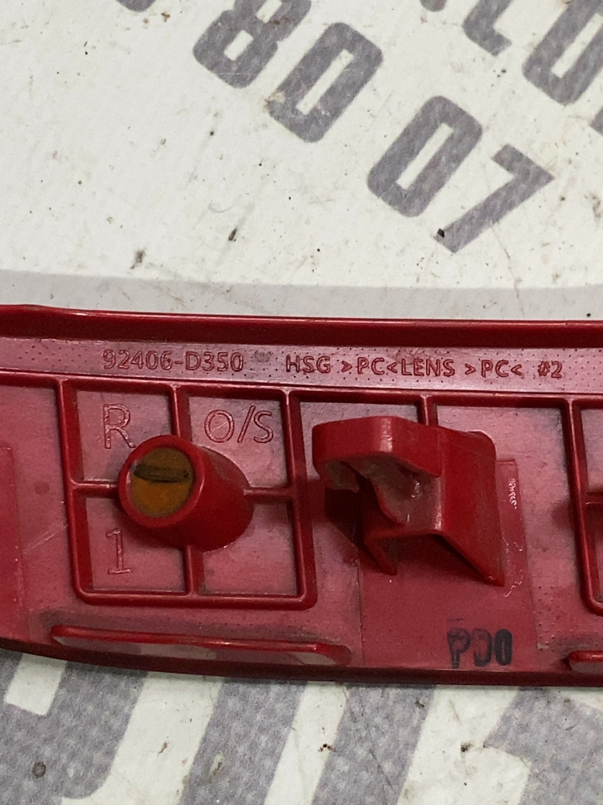 Накладка бампера Hyundai Tucson 3 TL OE 92406D350