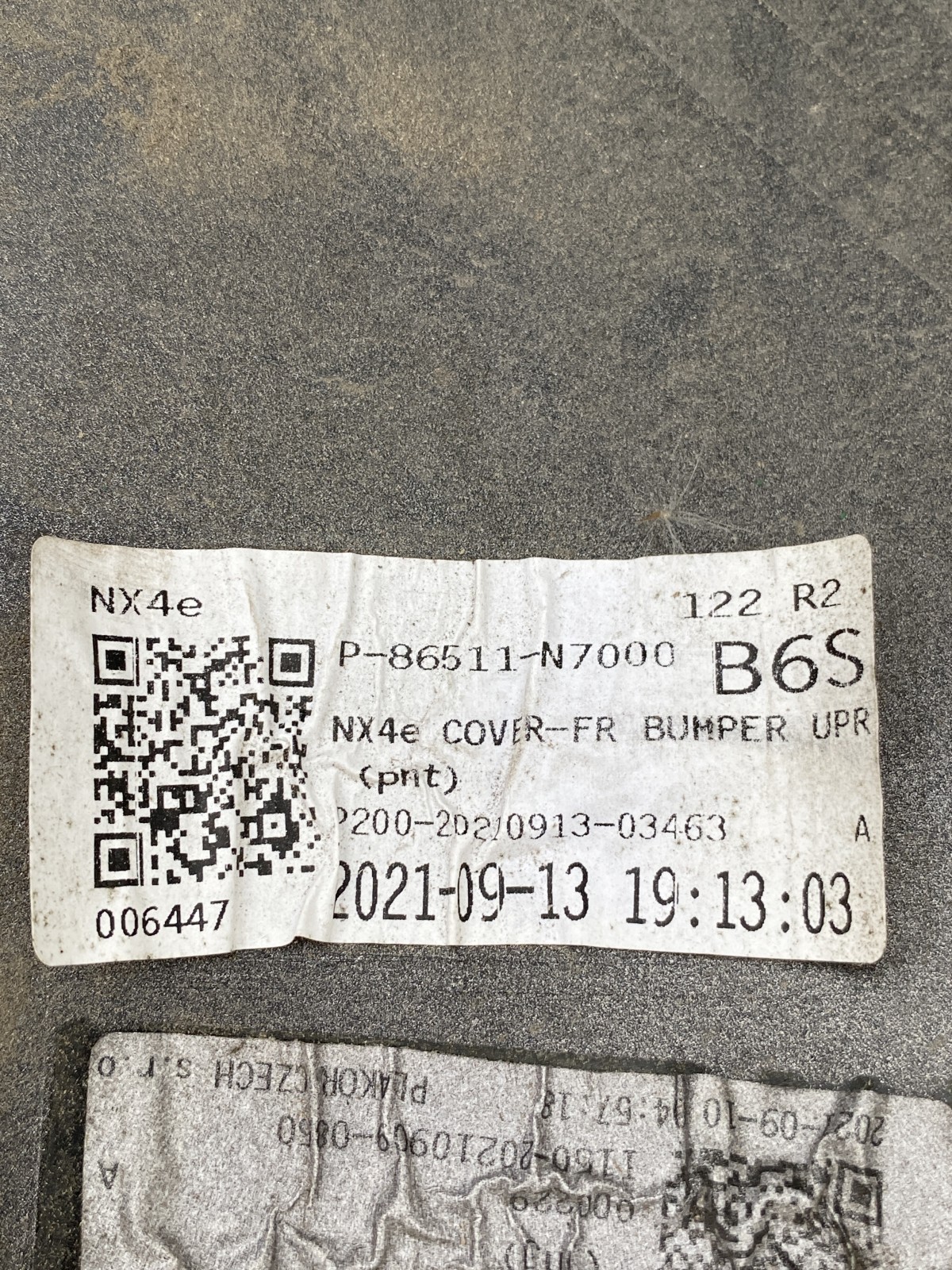 Бампер Hyundai Tucson 4 OE 86511N7000