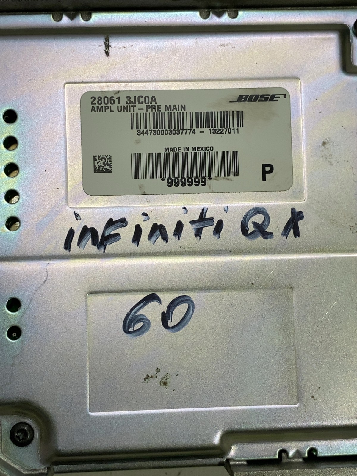Аудіопідсилювач Infiniti QX60 OEM 280613JC0A