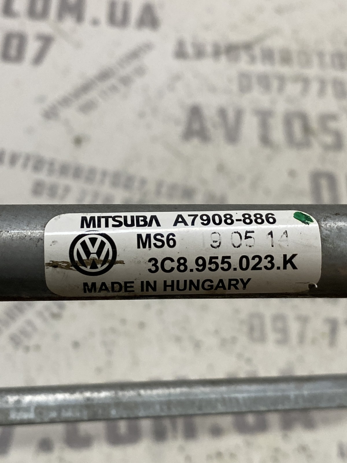 Трапеція склоочисників Volkswagen Passat CC 35 OE 3C8955023K