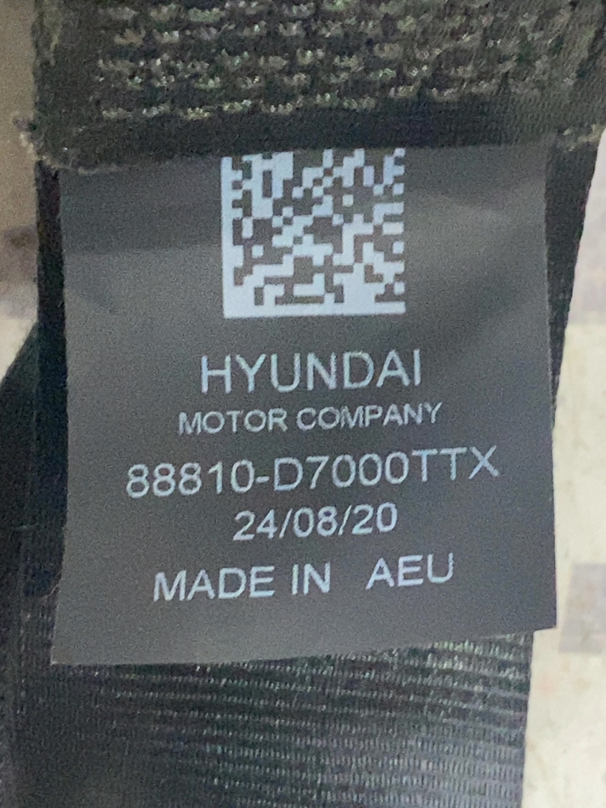Ремінь безпеки передній лівий Hyundai Tucson TL 635291100B