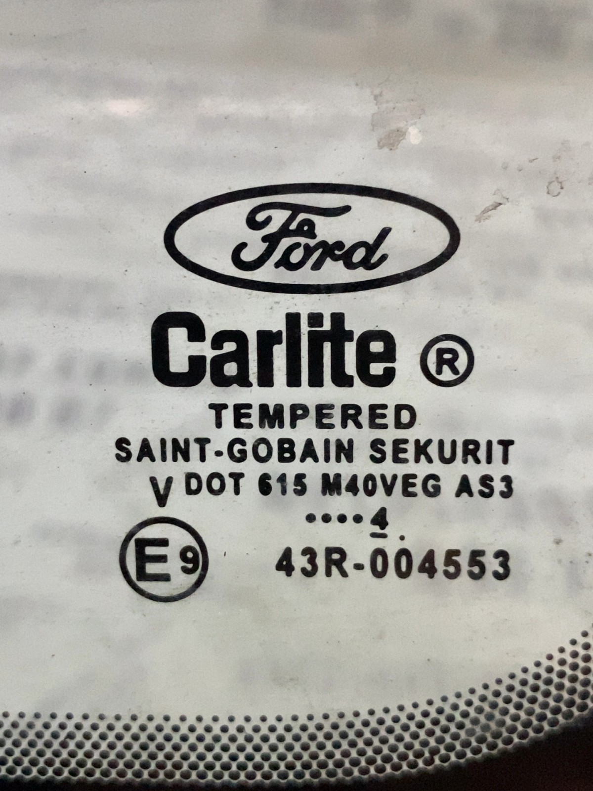 Кузовне скло Ford Escape 3 заднє праве CJ54S2975