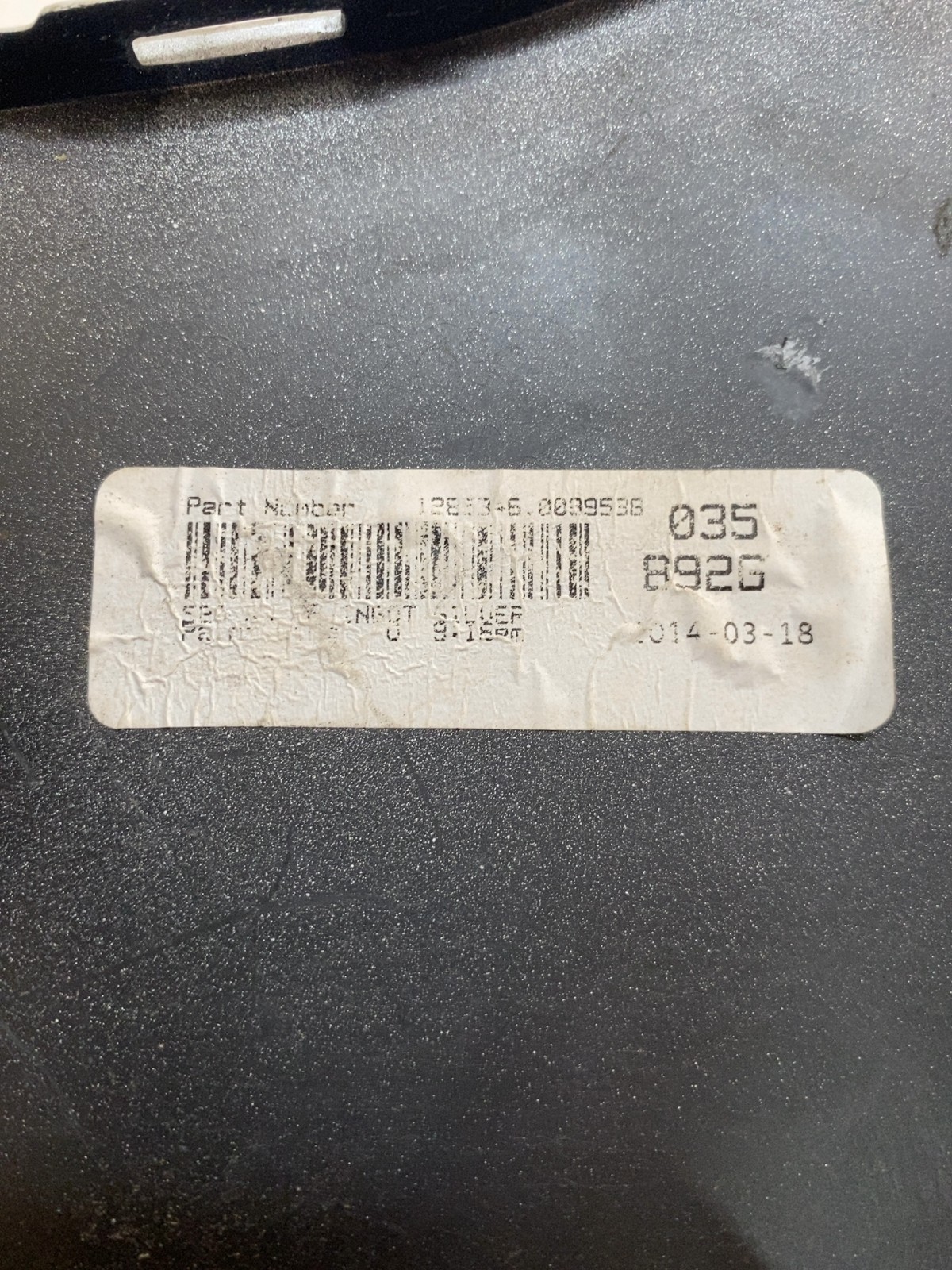 Накладка бампера задня права Ford Escape 3 CJ5417A894AEW