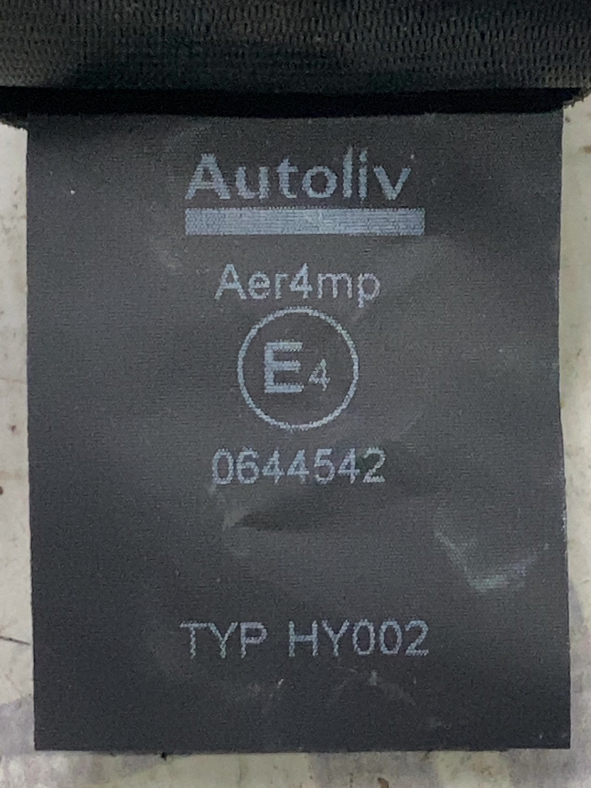 Ремінь безпеки задній правий Hyundai Tucson 3 TL 630725600D
