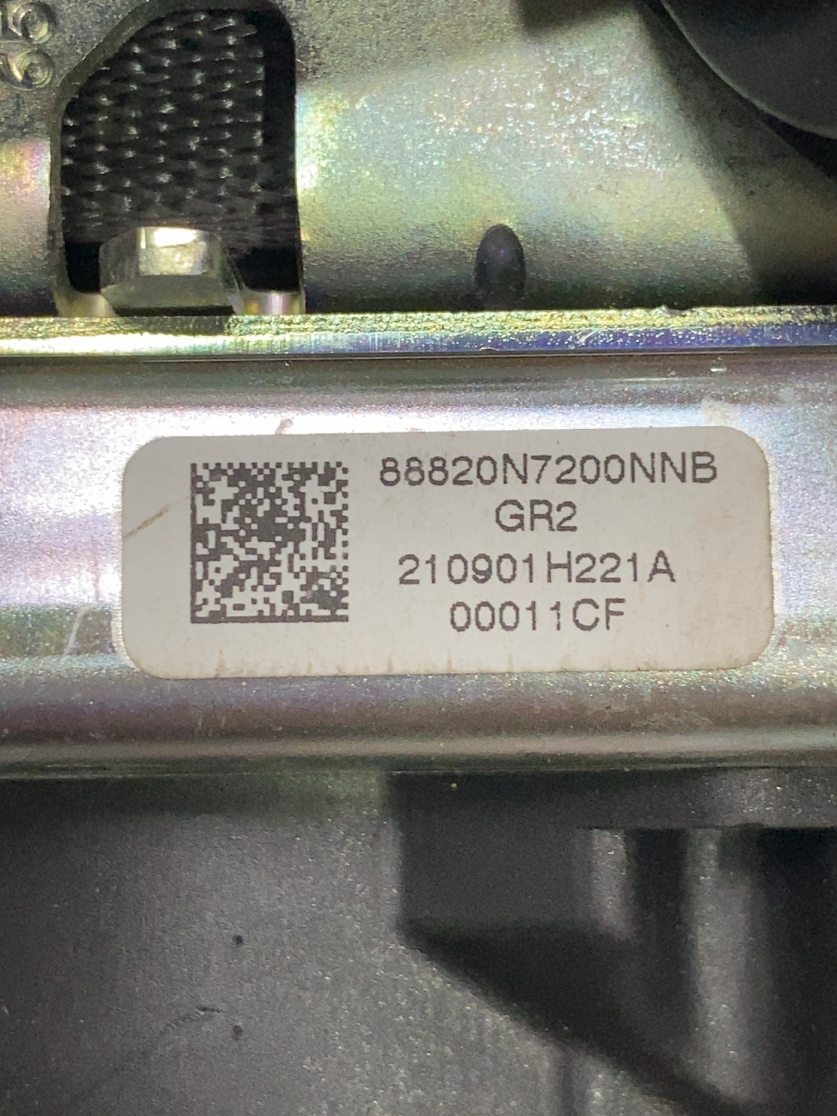 Ремінь безпеки Land Rover Evoque 1 (11-18) 0589p10021