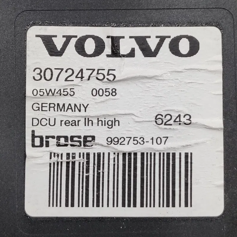 Мотор склопідіймача Volvo V50 04-12 2.0D задня ліва 30724755
