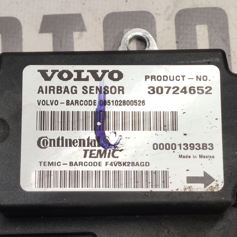 Блок Airbag Volvo V50 (04-12) 2.0 Дизель OEM 30724652