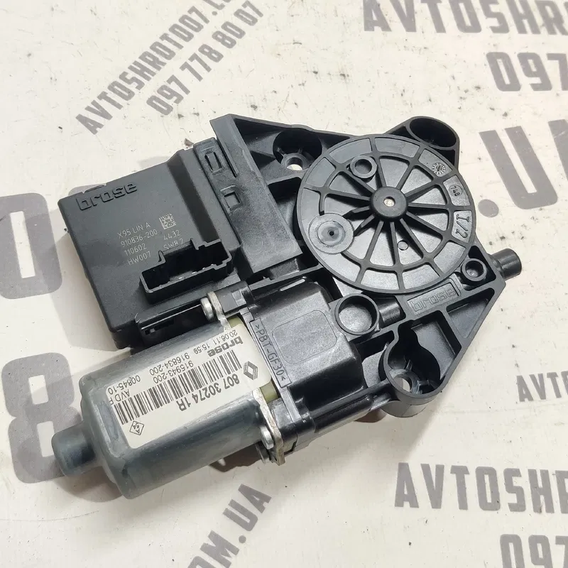 Мотор склопід. Renault Scenic 3 09-16 1.6D Пр OEM 807302741r