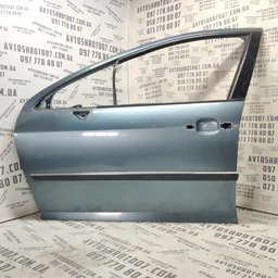 Двері передні ліві Peugeot 407 (04-11) 2.0 дизель фото 2