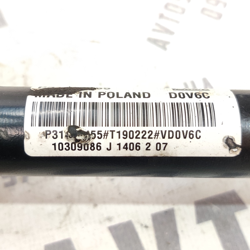 Привід передній лівий Volvo S60 III (18-24) 2.0Б 31437455