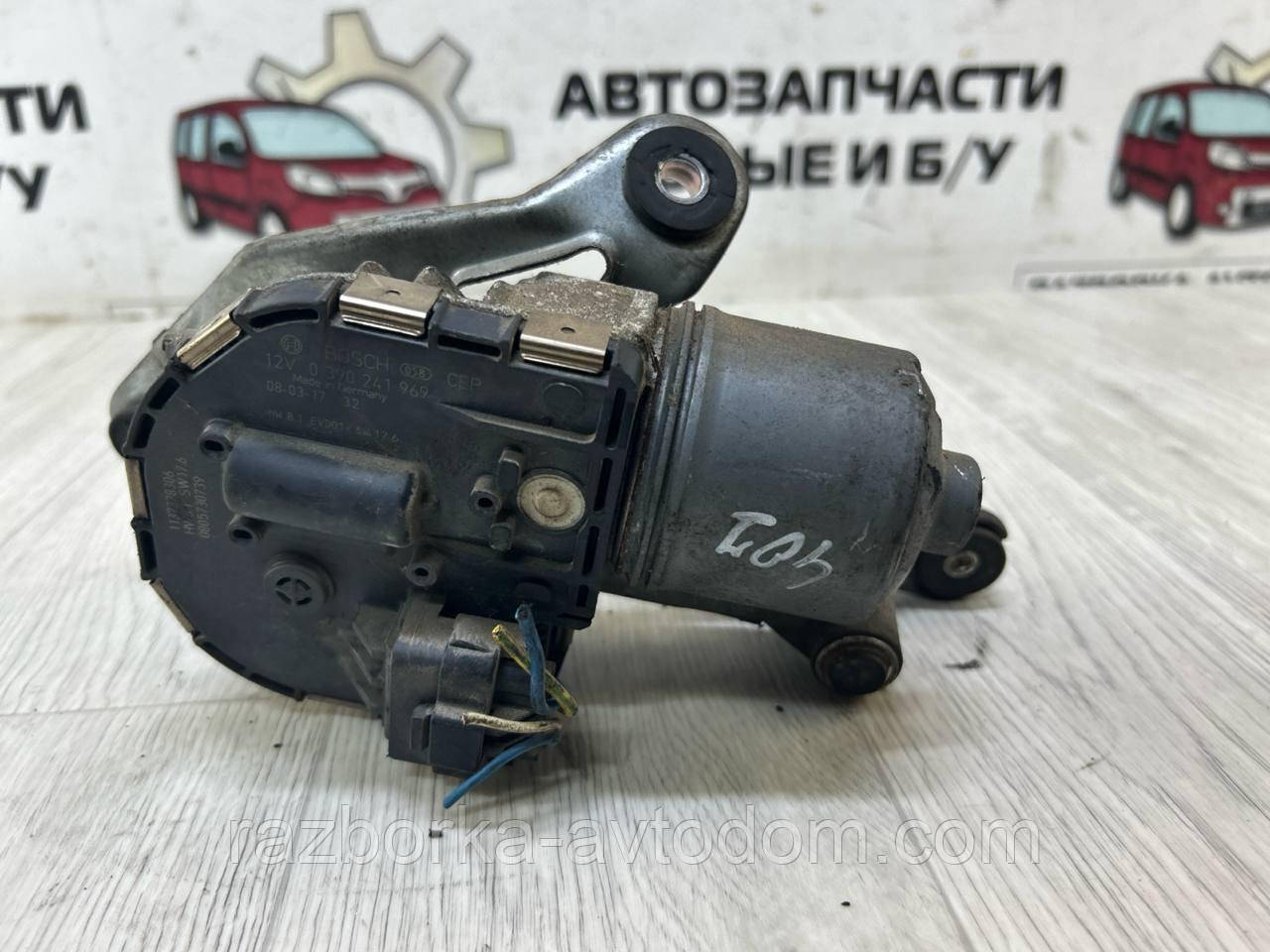 Трапеція двірників передня права (склоочисника) у зборі з моторчиком Peugeot 407 (04-11) OE: 9661812080, 3397020876