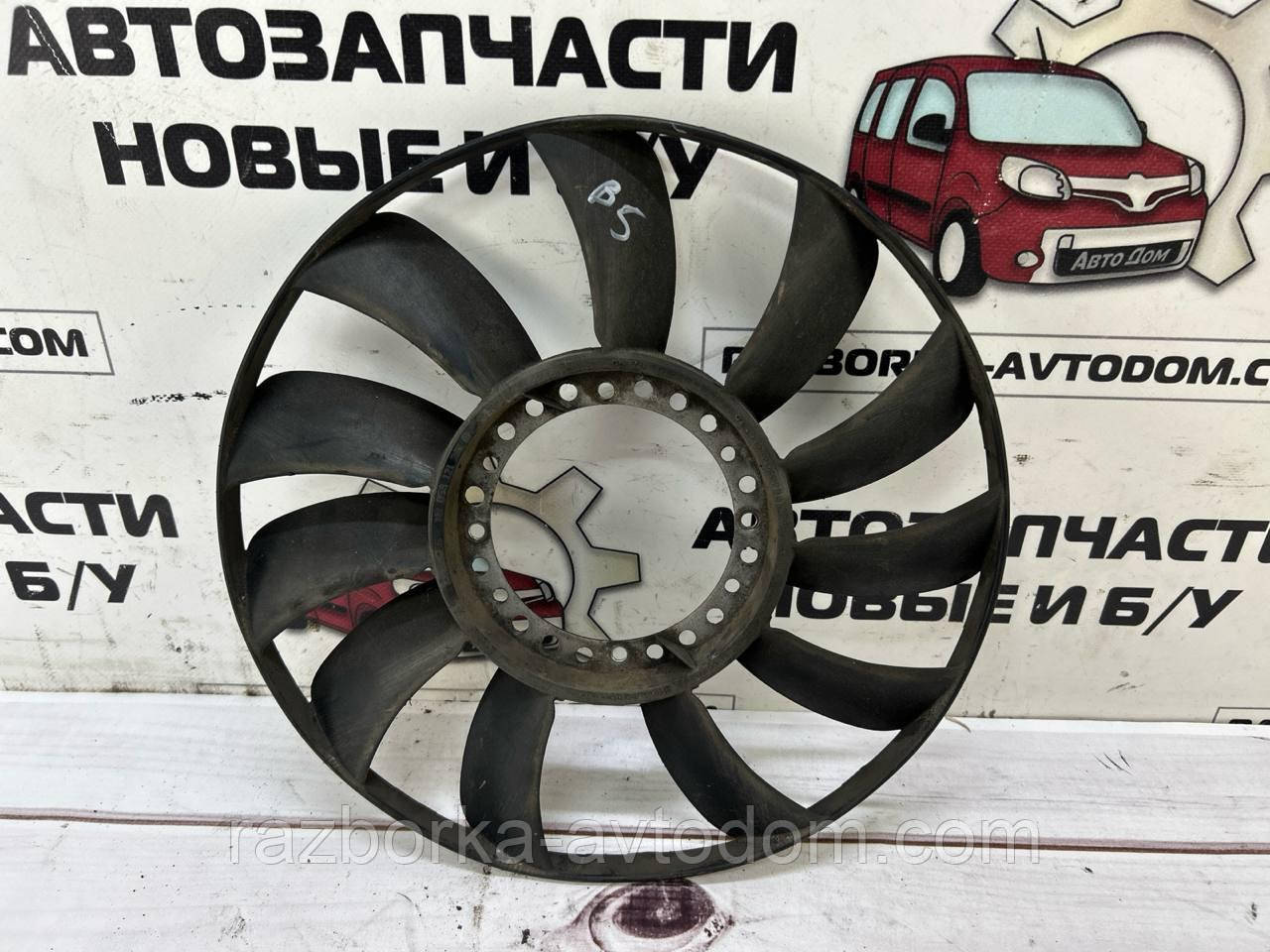 Крильчатка віскомфти/вентилятора охолодження 1,9TD VW Passat B5 (96-05), Audi A6, Skoda SuperB OE:058121301b