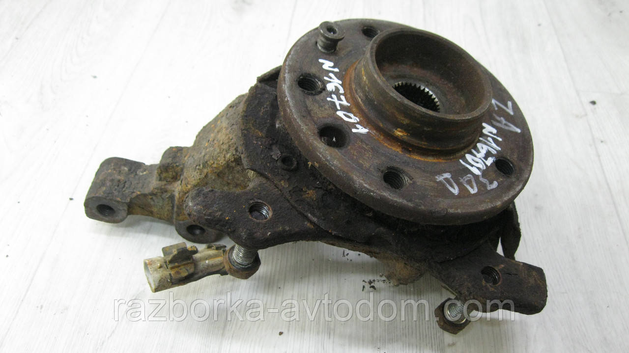 Поворотний кулак передній лівий (ступиця/дряпфа) Opel Zafira A (1999-2005) OE:13165671, 9117620
