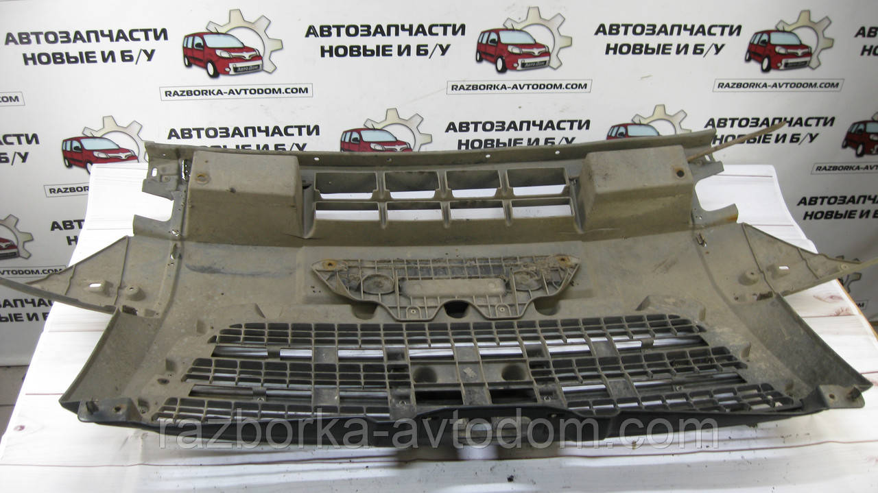 Бампер передній, центральна частина Ford Transit (2006-2014) OE:9C1617D957A, 9C1617D957AA, ДЕФЕКТ Трещина OE 9C1617D957A9C1617D957AA9C1617D957B9C1617D957BA