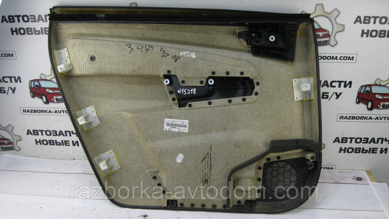 Картка дверей задньої правої Opel Zafira B (2005-2010) OE:13223181, 13221229
