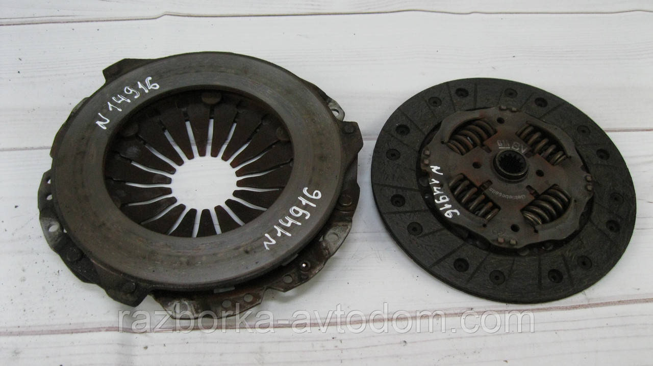 Комплект зчеплення (кошик, диск) Sachs Opel Astra G (1998-2004) 1.6i OE:93175342, 90141216, 93175343