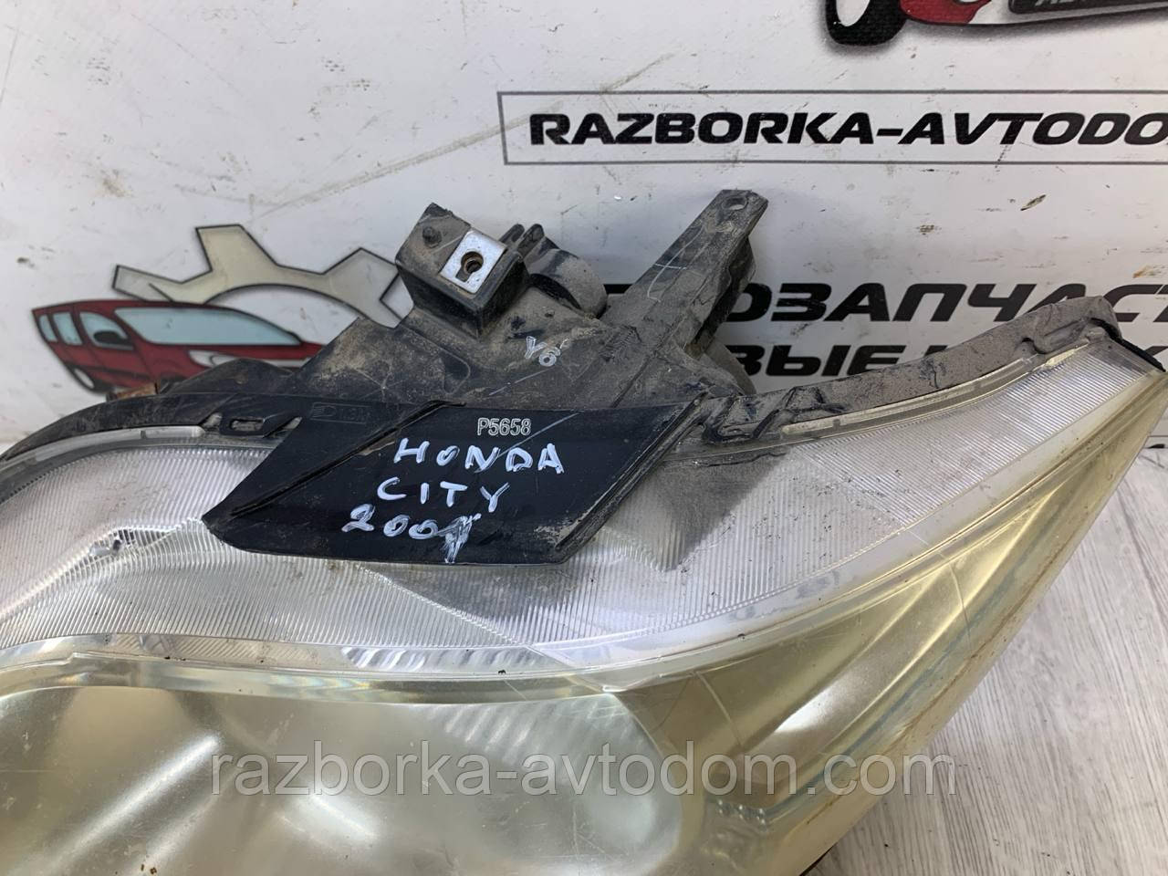 Фара ліва Honda City (06-08) OE: p5658 OE 33151SELY61
