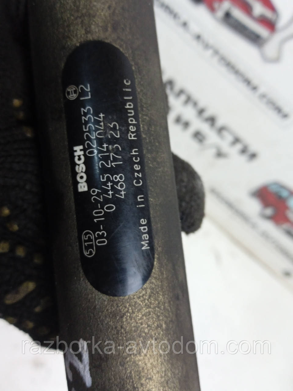 Паливна рейка (рампа) Opel Corsa C (2000-2012), Combo (2001-2018), Fiat Doblo (2009-2015) 1.3JTD OE:93177321