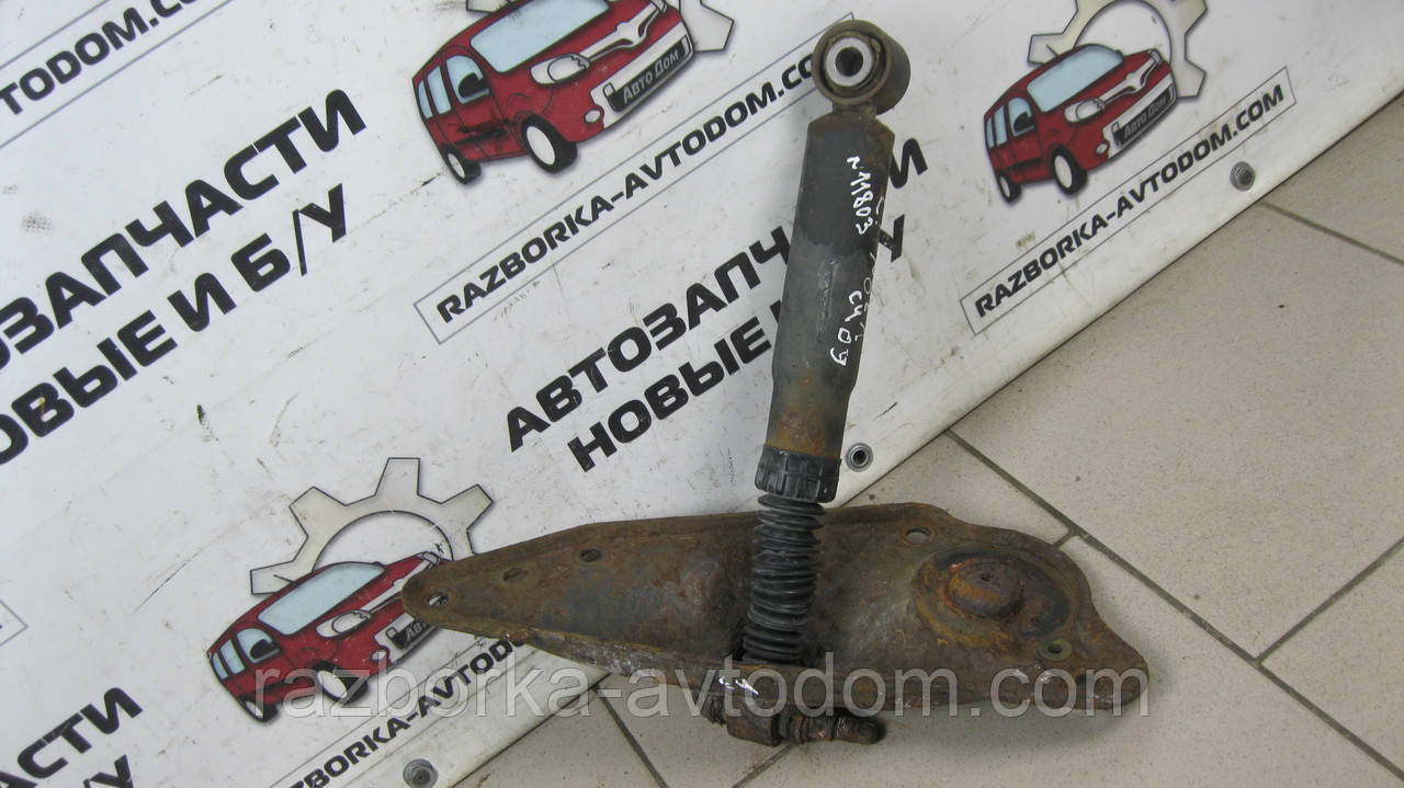 Кронштейн з амортизатором задній лівий Citroen C4 Picasso (2006-2013) OE:5142 39 OE 5206QZ