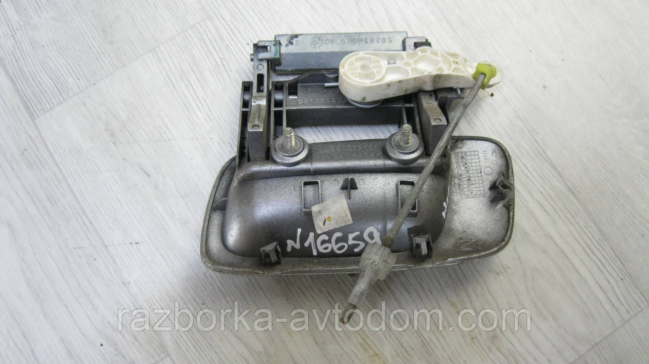 Ручка дверей задньої правої зовнішньої Opel Zafira A (1999-2005) OE:24443949, 24443947, 24443951, 24455355