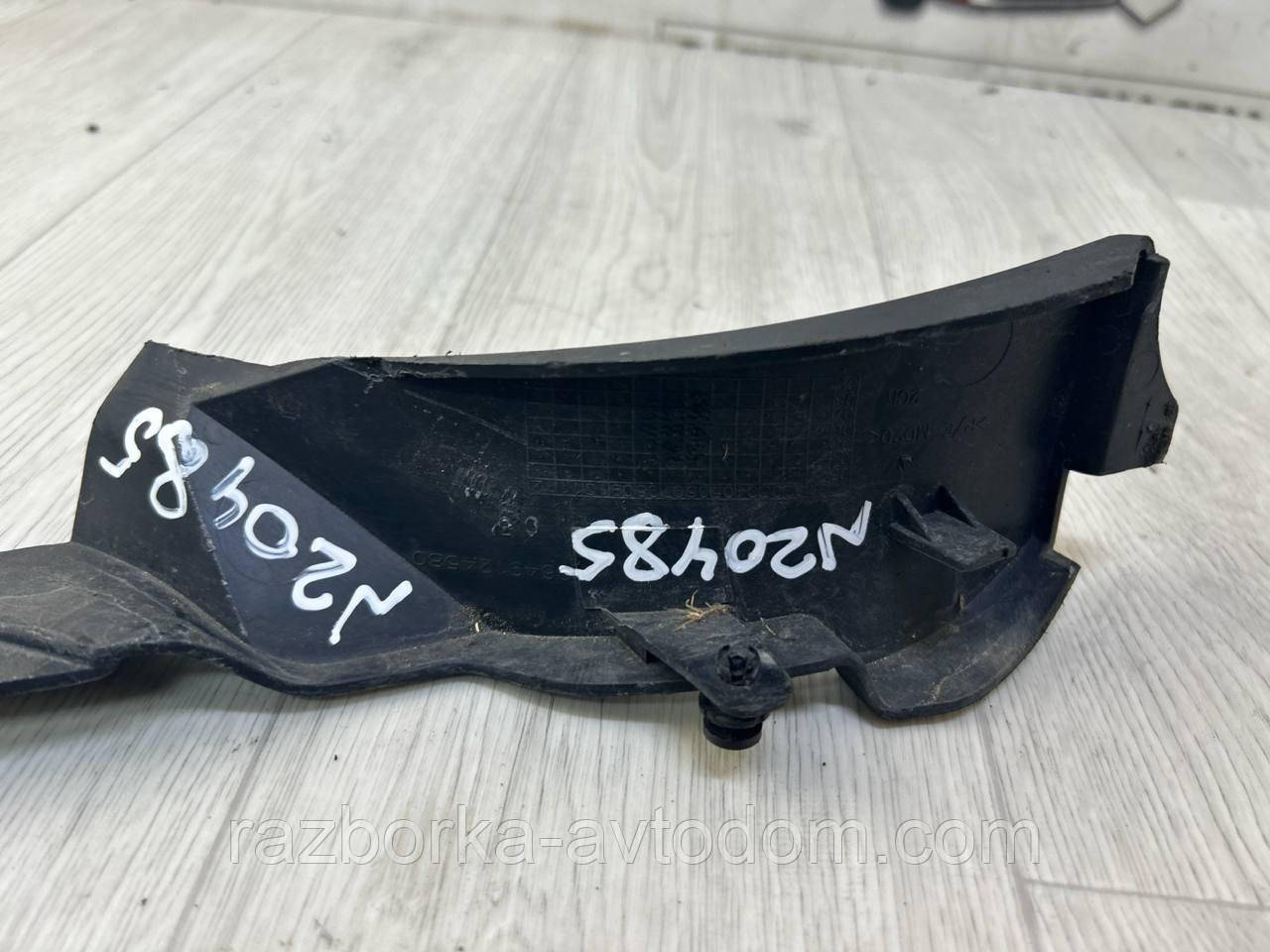 Накладка/Обліцовка петлі капота ліва PEUGEOT 407 (04-11) OE:9649124580