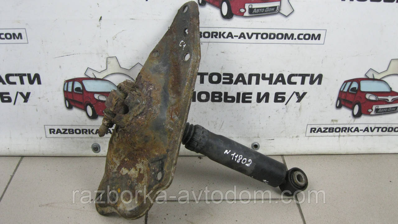 Кронштейн з амортизатором задній правий Citroen C4 Picasso (2006-2013) OE:5142 40 OE 5206QZ