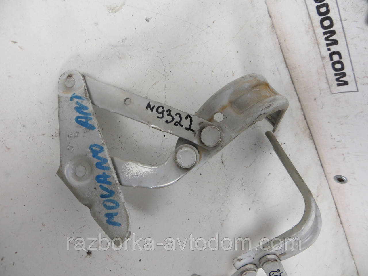 Петлі капота (комплект) Opel Movano Renault master 2 (1998-2010) OE:352479