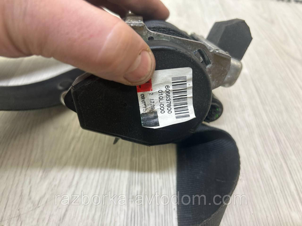 Ремінь безпеки передній лівий FORD MONDEO (07-14) OE:9g9n-61295-bbw ДЕФЕКТ
