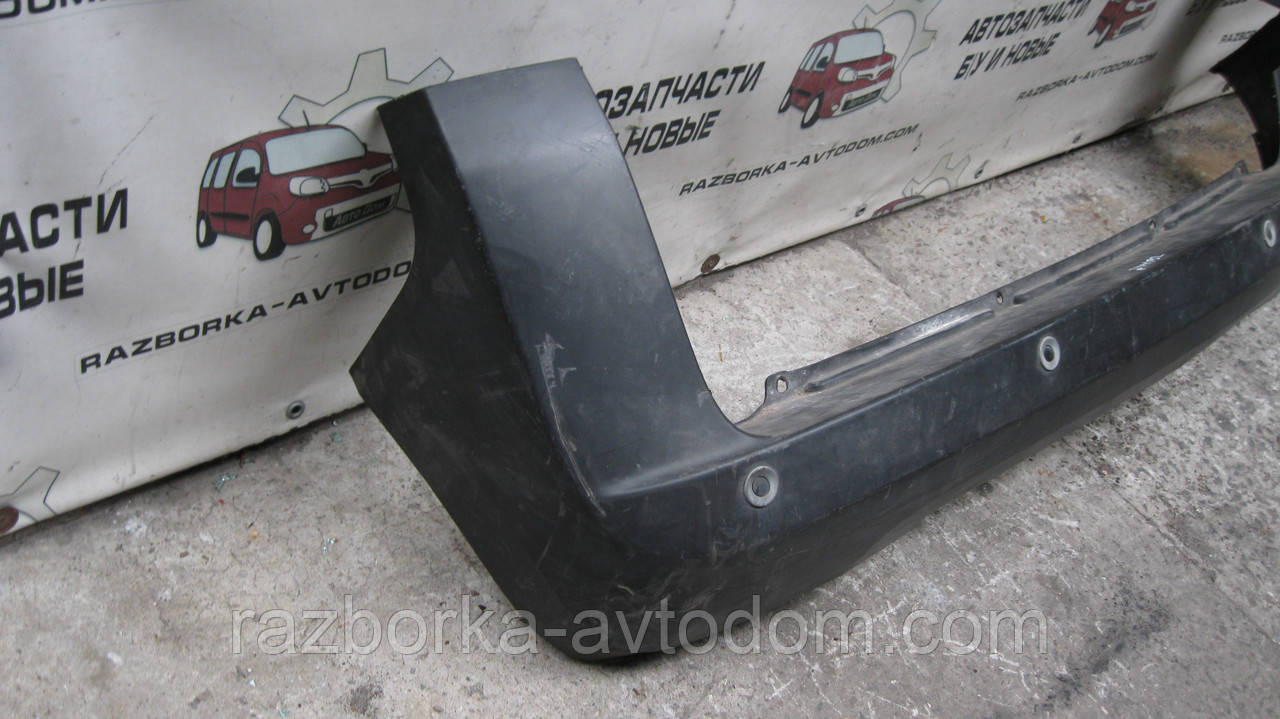 Бампер задній (з парктроніками) Fiat Fiorino 07-, Peugeot Bipper 08-17, Citroen Nemo 08-17 OE:1309565070