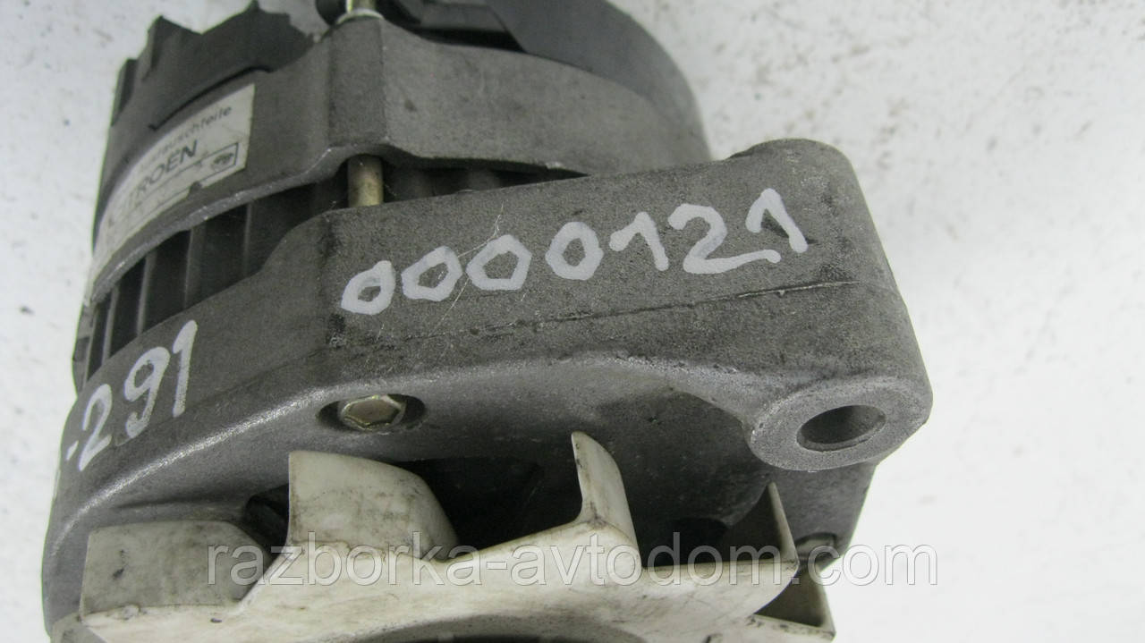 Генератор CA291IR б/у (Citroen) Peugeot 104, Peugeot 205, Citroen Visa, Citroen C15 (1 ПАЗ клин) 55 А