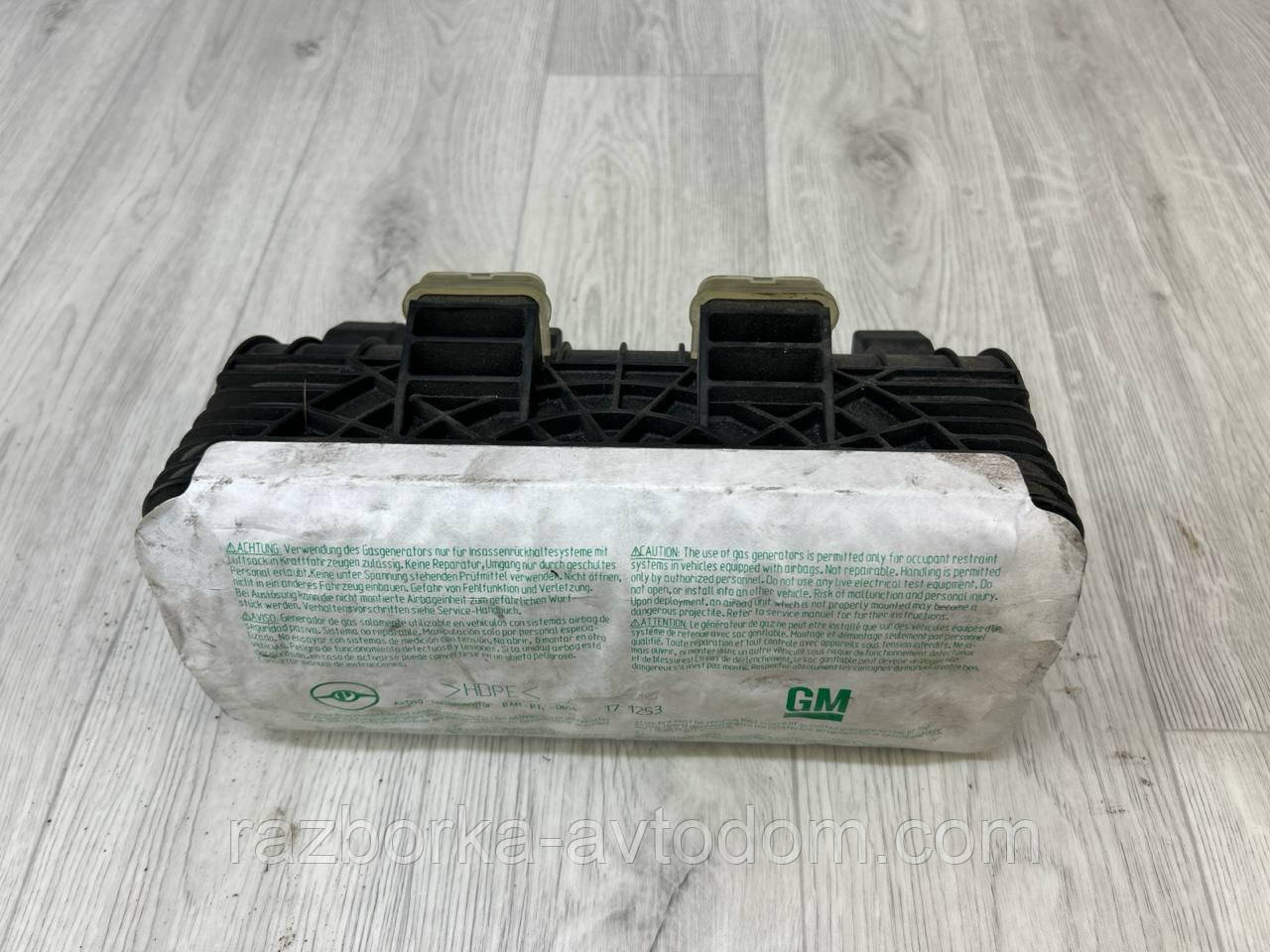 Подушка Airbag безпеки пасажира Opel Zafira A, Astra G OE:90561101 фото 2