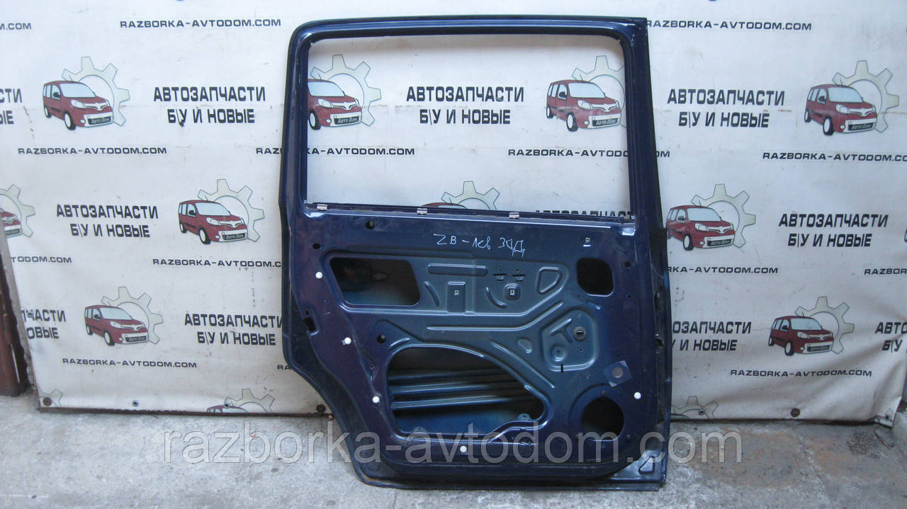 Двері задня ліва (синя 20Z) Opel Zafira B (2005-2010) OE:13203015, 93191195, 13129066